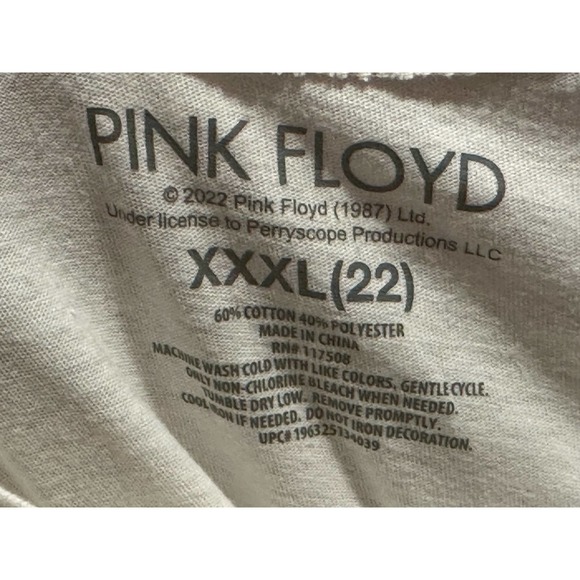 Fun Pink Floyd Dark Side of the Moon Women’s size 22 XXXL t-shirt - Picture 1 of 5